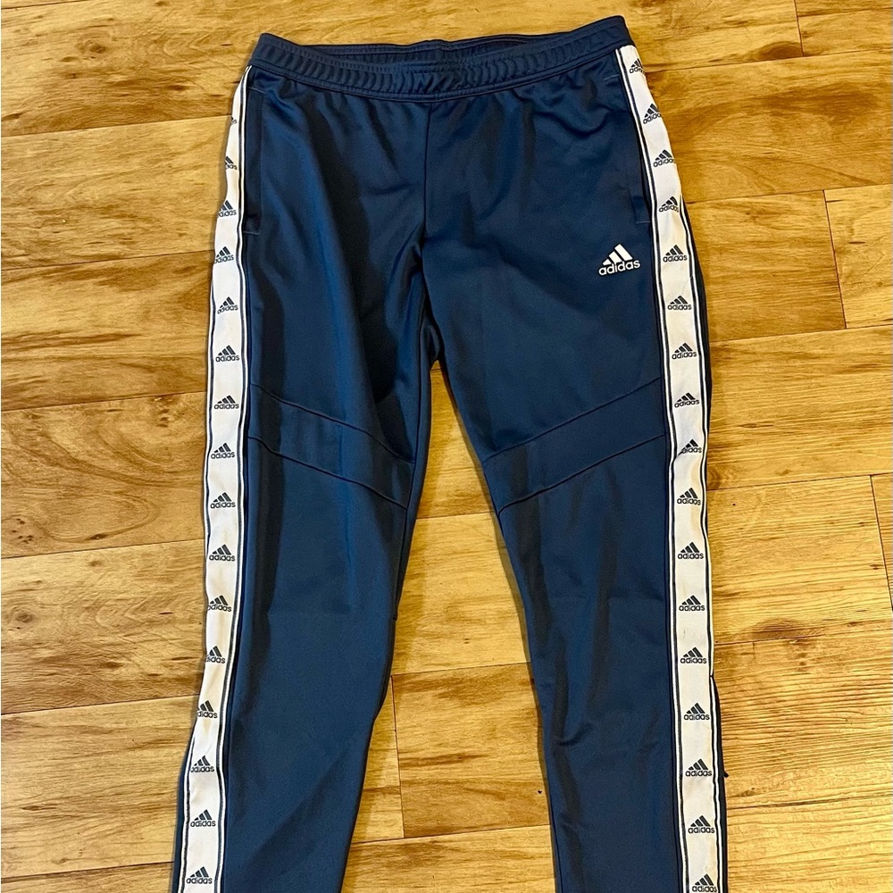 Adidas retro vintage track pants women’s size M 12-14